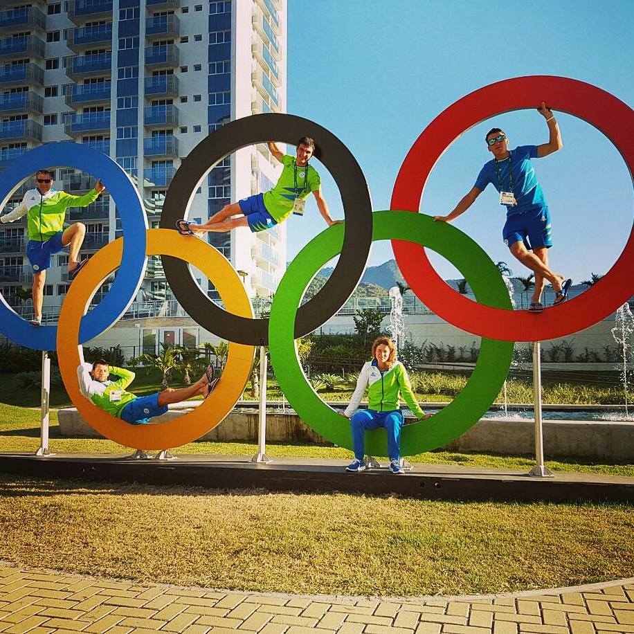 V Rio prispeli prvi slovenski olimpijci