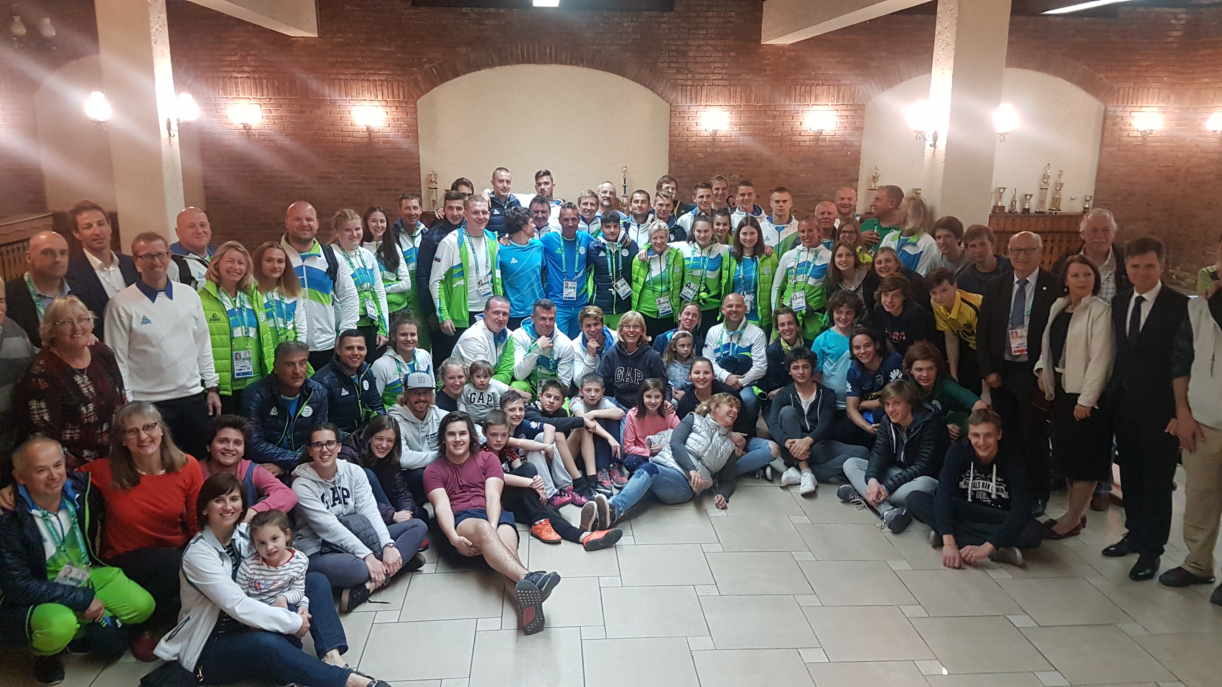 Mladinska olimpijska reprezentanca obiskala slovensko-argentinsko skupnost
