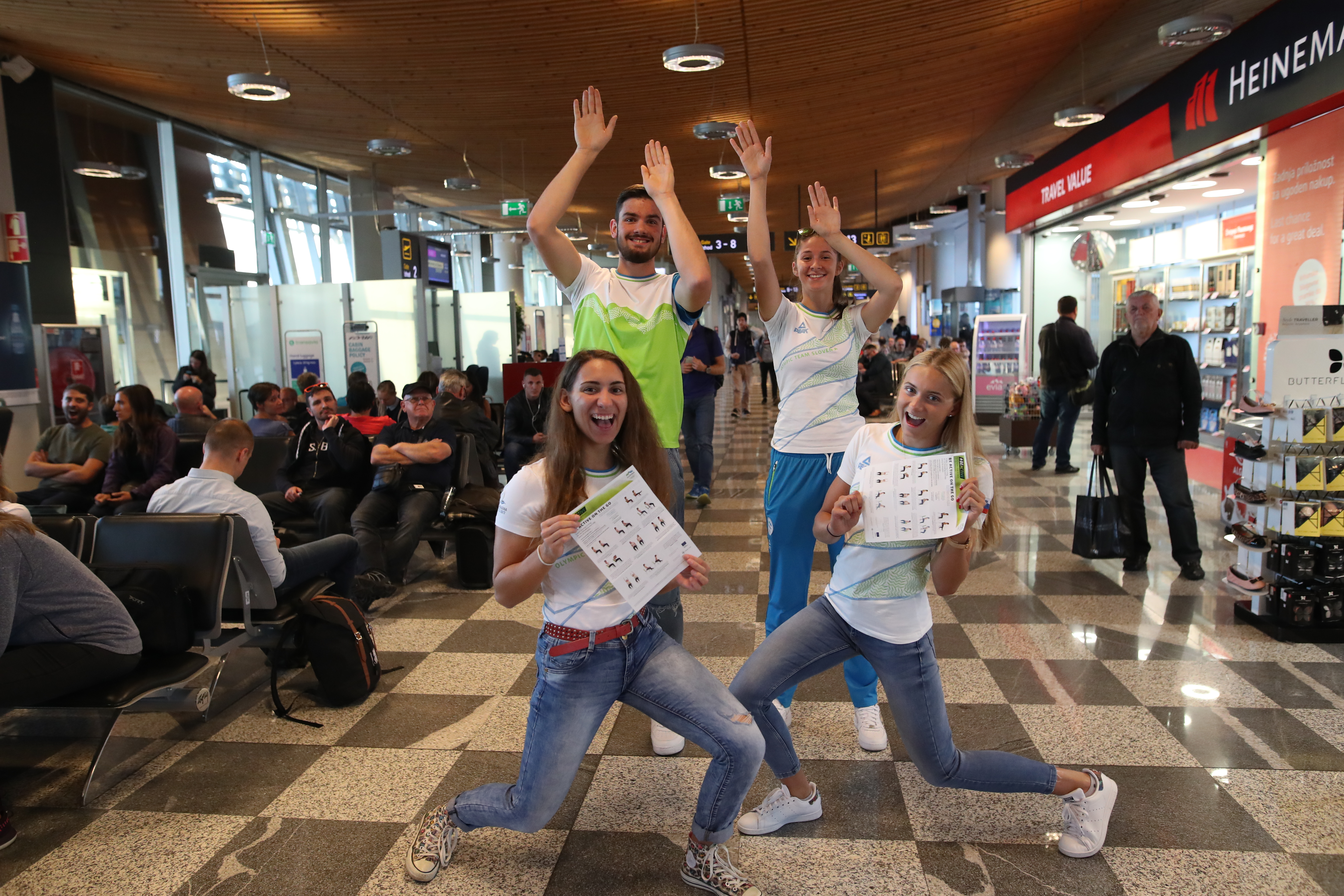 Fraport Slovenija kot aktivno letališče v času Evropskega tedna športa