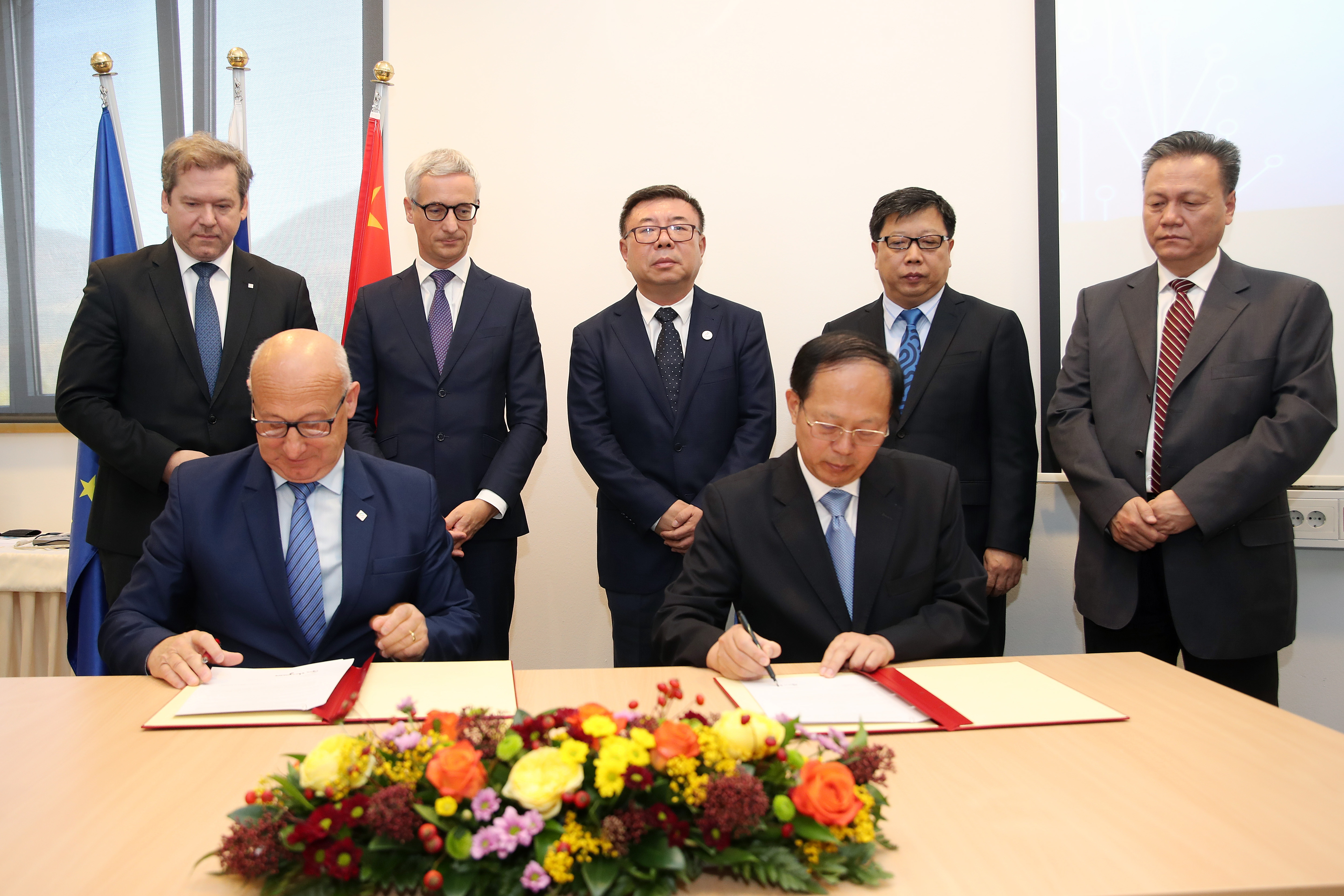Podpis sporazuma o sodelovanju z Olimpijskim komitejem Kitajske