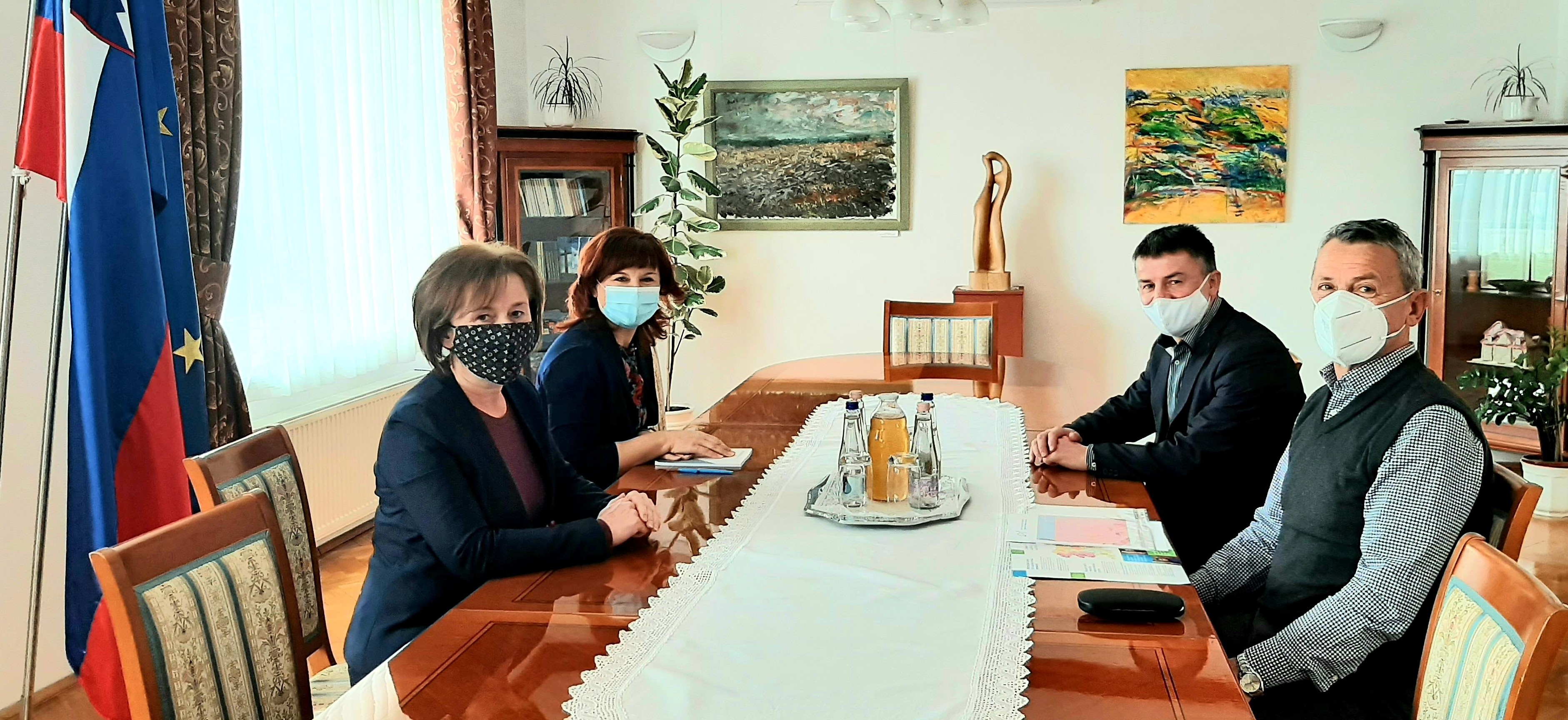 Prvi podpredsednik OKS-ZŠZ na obisku v Porabju in v mestni občini Murska Sobota