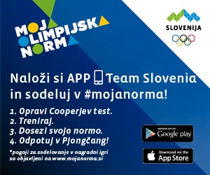 Testiraj se z aplikacijo Team Slovenia in sodeluj v projektu #mojanorma2017!