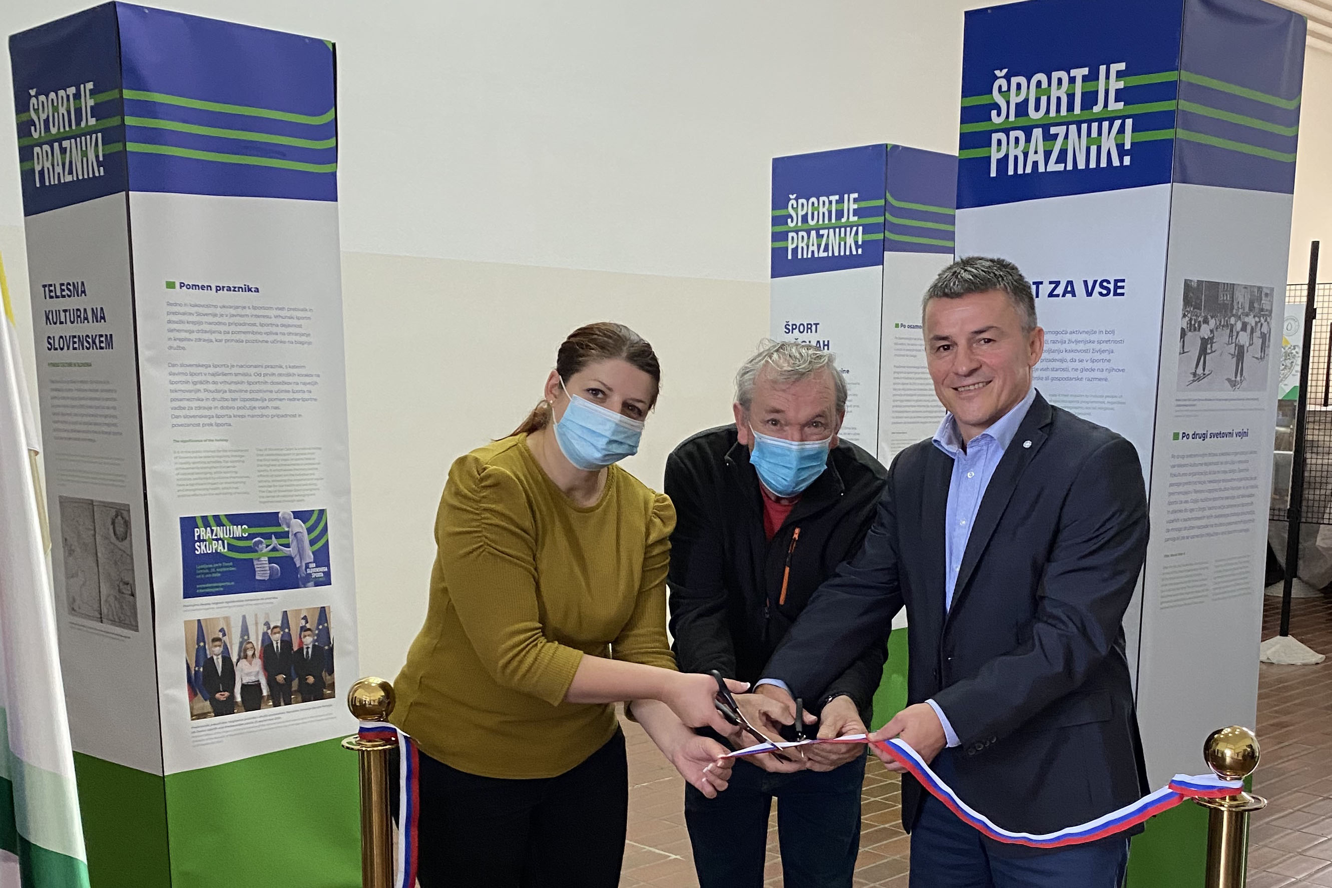 Razstava Dan slovenskega športa začela svojo pot po Sloveniji