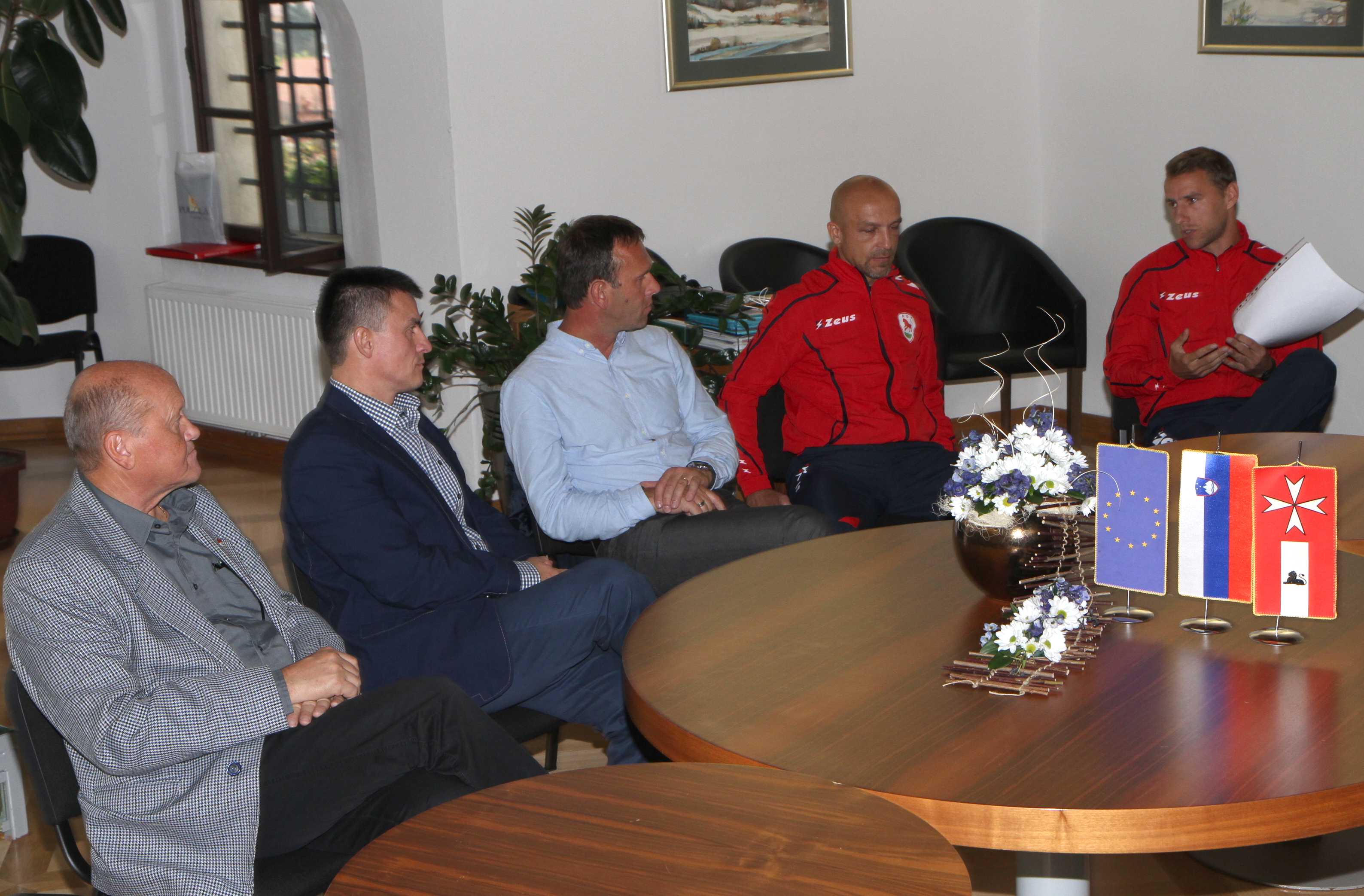 Obisk podpredsednika OKS-ZŠZ pri Zvezi športnih društev Polzela
