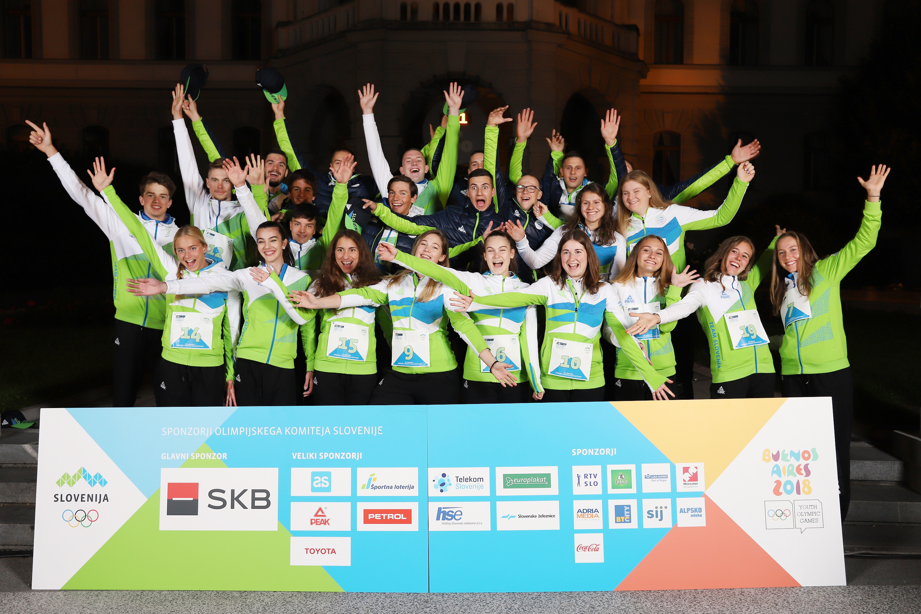 Predstavitev mladinske olimpijske reprezentance Buenos Aires 2018