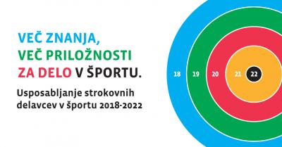 Drugi programi usposabljanja strokovnih delavcev v športu